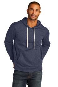 District Re-Fleece Hoodie DT8100 (Color: Heathered Navy, size: 3XL)
