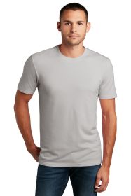 District Flex Tee DT7500 (Color: Silver Mist, size: XL)