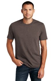 District Re-Tee DT8000 (Color: Deep Brown Heather, size: L)