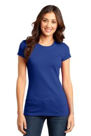 District Women's Fitted Very Important Tee DT6001 (Color: Deep Royal, size: XL)