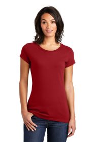 District Women's Fitted Very Important Tee DT6001 (Color: Classic Red, size: XL)