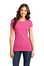 District Women's Fitted Very Important Tee DT6001 (Color: Fuchsia Frost, size: XXL)
