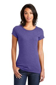 District Women's Fitted Very Important Tee DT6001 (Color: Heathered Purple, size: 3XL)
