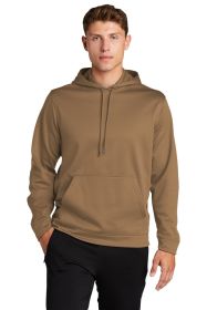 Sport-Tek Sport-Wick Fleece Hooded Pullover F244 (Color: Woodland Brown, size: 2XL)