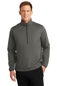 Port Authority Active 1/2-Zip Soft Shell Jacket J716 (Color: Grey Steel, size: M)