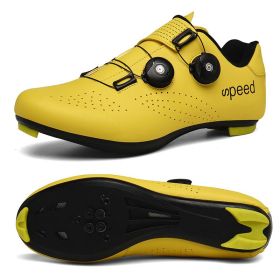 2022 Men Cycling Sneaker Mtb Flat Cleats Self-Locking Bicycle Shoes Women Road Bike Shoes Speed Racing Spd Mountain Bike Boots (Color: Gray, size: 40)