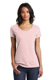 District Women's Very Important Tee V-Neck DT6503 (Color: Dusty Lavender, size: 3XL)