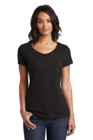 District Women's Very Important Tee V-Neck DT6503 (Color: Black, size: XXL)