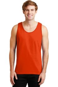 Gildan Ultra Cotton 100% US Cotton Tank Top 2200 (Color: Orange, size: S)