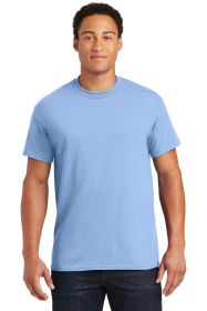Gildan DryBlend 50 Cotton/50 Poly T-Shirt 8000 (Color: Light Blue, size: S)