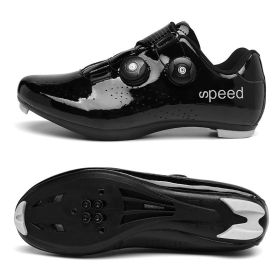 2022 Men Cycling Sneaker Mtb Flat Cleats Self-Locking Bicycle Shoes Women Road Bike Shoes Speed Racing Spd Mountain Bike Boots (Color: Dark Grey, size: 36)