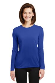 Gildan Ladies Gildan Performance Long Sleeve T-Shirt 42400L (Color: Royal, size: 2XL)