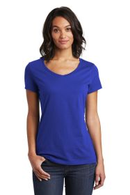 District Women's Very Important Tee V-Neck DT6503 (Color: Deep Royal, size: XL)