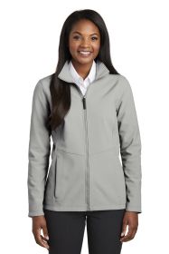 Port Authority Ladies Collective Soft Shell Jacket L901 (Color: Gusty Grey, size: XXL)
