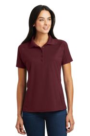 Sport-Tek Ladies Dri-Mesh Pro Polo L474 (Color: Maroon, size: XL)